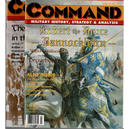 Command Magazine N° 38 - Robert the Bruce - Bannockburn (magazine de wargames en VO) 001