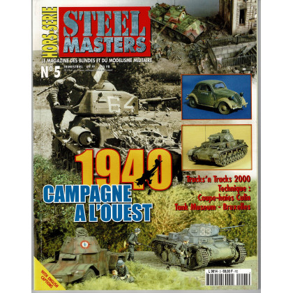 Steel Masters Hors-Série N° 5 (Le Magazine des blindés et du modélisme militaire) 001