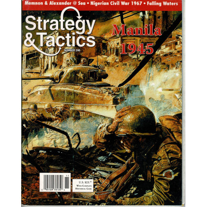Strategy & Tactics N° 246 - Manila 1945 (magazine de wargames & jeux de simulation en VO) 002