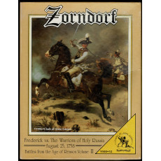 Zorndorf - Frederick vs. The Warriors of Holy Russia - August 25, 1758 (wargame Clash of Arms en VO)