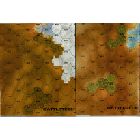 Battletech - 2 plateaux de jeu (jeu de stratégie de Fasa en VO) 005