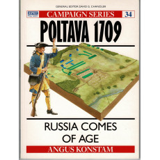 34 - Poltava 1709 (livre Osprey Campaign Series en VO)