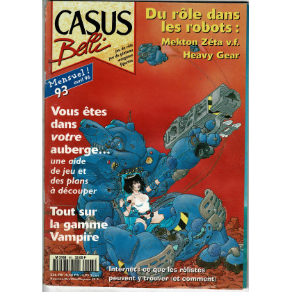 Casus Belli N° 93 (magazine de jeux de rôle) 012