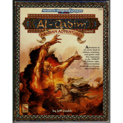 Al-Qadim - Arabian Adventures (jdr AD&D 2e édition de TSR en VO) 001