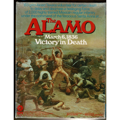 The Alamo - March 6, 1836 - Victory in Death (wargame de SPI en VO) 002