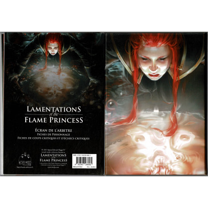 Lamentations of the Flame Princess - Ecran de l'arbitre (jdr de Black Book Editions en VF) 001