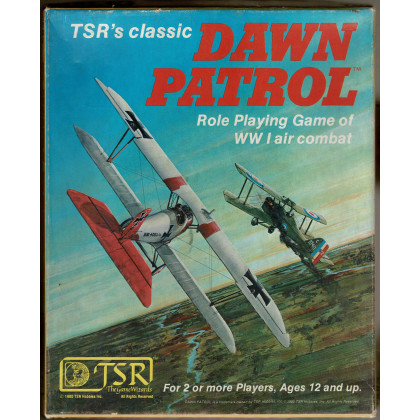 Dawn Patrol - RPG of WW1 Air Combat (wargame aérien de TSR en VO) 002