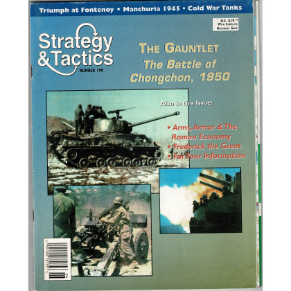 Strategy & Tactics N° 190 - The Battle of Chongchon 1950 (magazine de wargames & jeux de simulation en VO) 002