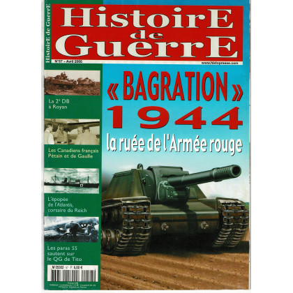 Histoire de Guerre N° 57 (Magazine histoire militaire) 001