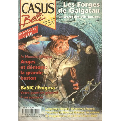 Casus Belli N° 110 (magazine de jeux de rôle) 001