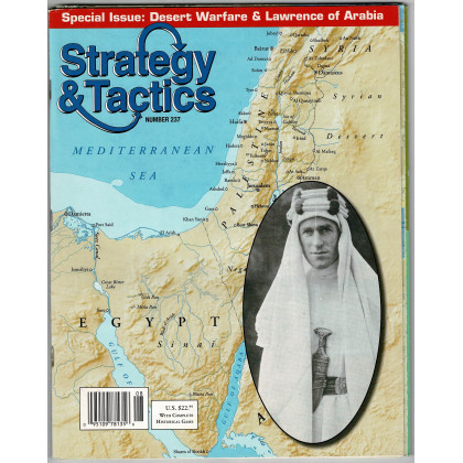 Strategy & Tactics N° 237 - The Campaigns of Lawrence of Arabia, 1915-18 (magazine de wargames en VO) 001
