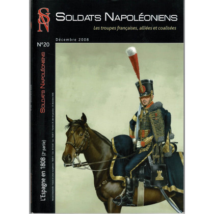 Soldats Napoléoniens N° 20 (Revue sur les troupes napoléoniennes) 001