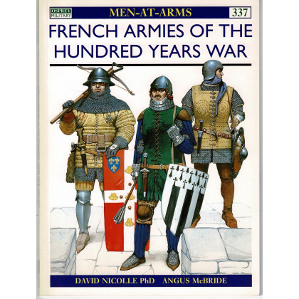 337 - French Armies of the Hundred Years War (livre Osprey Men-at-Arms en VO) 001