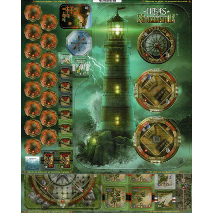 Heroes of Normandie - 6 planches de Phare-Pointe du Hoc (jeu de Devil Pig Games) 001