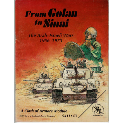 The Clash of Armor - From Golan to Sinai  (wargame figurines Clash of Arms en VO) 001