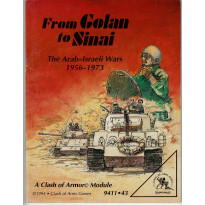 The Clash of Armor - From Golan to Sinai  (wargame figurines Clash of Arms en VO)