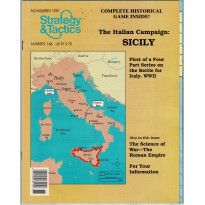 Strategy & Tactics N° 146 - The Italian Campaign : Sicily (magazine de wargames en VO)