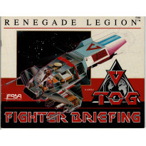 Renegade Legion - TOG Fighter Briefing (jeu de stratégie de Fasa en VO)