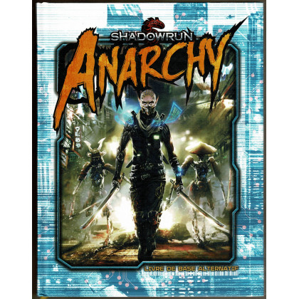 Shadowrun Anarchy - Livre de base alternatif (jdr Black Book Editions en VF) 001