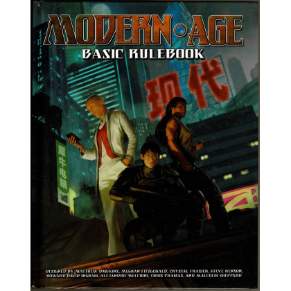 Modern Age - Basic Rulebook (jdr de Green Ronin Publishing en VO) 001