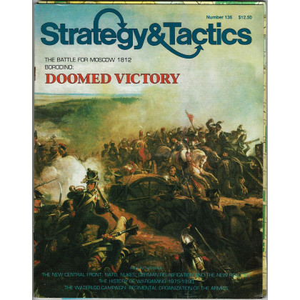 Strategy & Tactics N° 136 - Doomed Victory (magazine de wargames en VO) 001