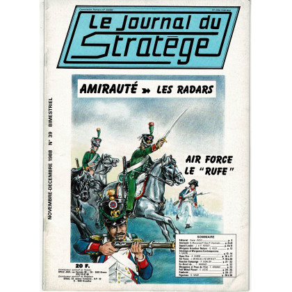 Le Journal du Stratège N° 39 (revue de jeux d'histoire& de wargames) 001