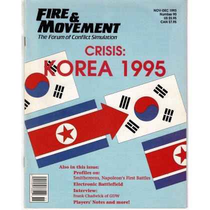 Fire & Movement 90 (magazine de wargames en VO) 001