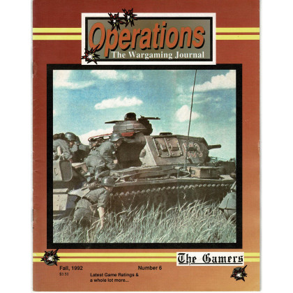 Operations N° 6 - The Wargaming Journal (magazine de The Gamers en VO) 001