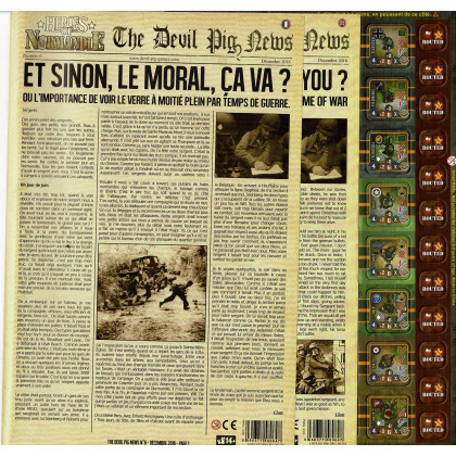 Heroes of Normandie - The Devil Pig News N° 6 (jeu de stratégie & wargame de Devil Pig Games en VF/VO) 001