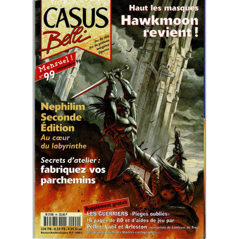 Revue Casus Belli Nr 76 - Jeu De Rôle Occasion - Collection Vintage