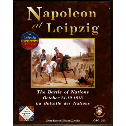 Napoleon at Leipzig - Edition 2013 (wargame d' OSG en VO) 001