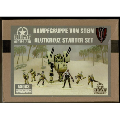 Kampfgruppe Von Stein - Blutkreuz Starter Set (jeu de figurines Dust 1947 en VO) 001