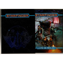 Starfinder - Lot Coffret & Livre de règles + goodies (jdr de Black Book Editions en VF) L171