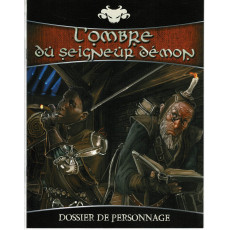 L'Ombre du Seigneur Démon - Lot 5 Dossiers de Personnage (jdr de Black Book Editions en VF)