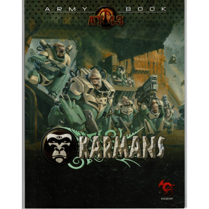 AT 43 - Army Book Karmans (jeu de figurines Rackham en VF) 001