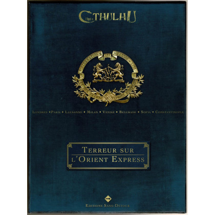 Terreur sur l'Orient Express - Coffret Edition Prestige (jdr L'Appel de Cthulhu V6 en VF) 001 Terreur sur l'Orient Express - Coffret Edition Prestige (jdr L'Appel de Cthulhu V6 en VF) 001