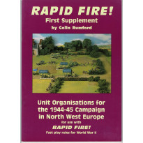 Rapid Fire ! - First Supplement (jeu de figurines WW2 en VO) 001