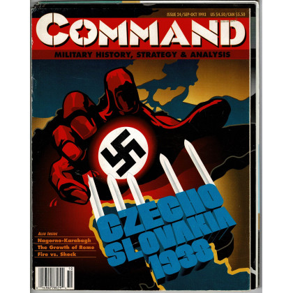 Command Magazine 24 - Czechoslovakia 1938 (magazine de wargames en VO) 001