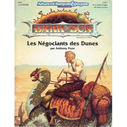 SSR2 Les Négociants de Dunes (Dark Sun - AD&D 2ème édition en VF) 001