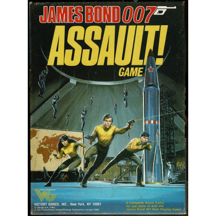 James Bond 007 - Assault ! Game (jeu de stratégie de Victory Games en VO) 001