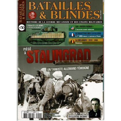 Batailles & Blindés N° 50 (Magazine Histoire de la guerre mécanisée) 001