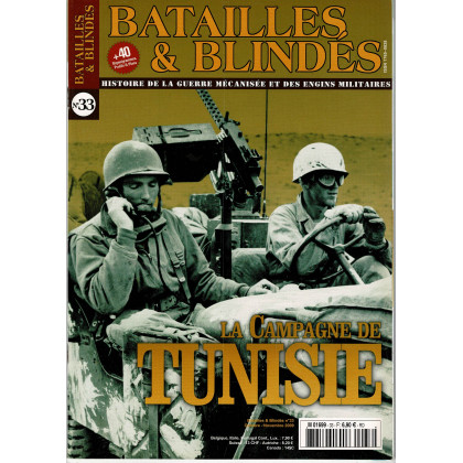 Batailles & Blindés N° 33 (Magazine Histoire de la guerre mécanisée) 001