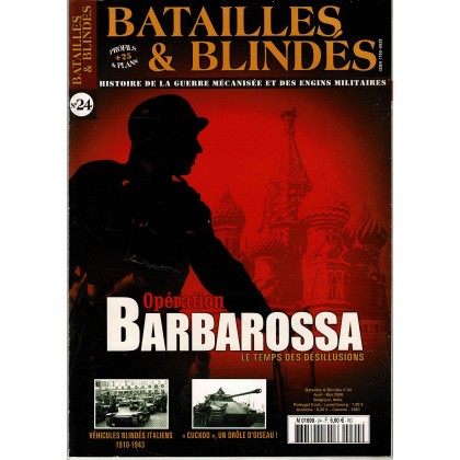 Batailles & Blindés N° 24 (Magazine Histoire de la guerre mécanisée) 001
