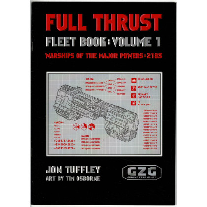 Full Thrust - Fleet Book: Volume 1 (jeu figurines SF de GZG en VO) 001