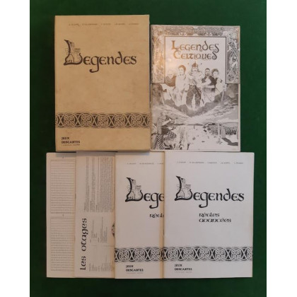 Légendes Celtiques - Coffret de Règles & de Civilisation (jdr de Jeux Descartes en VF) 001