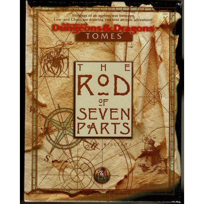 The Rod of Seven Parts - Tomes Adventure (boîte jdr AD&D 2 révisée en VO) 002