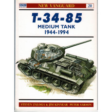 20 - T34-85 Medium Tank 1944-94 (livre Osprey New Vanguard en VO)