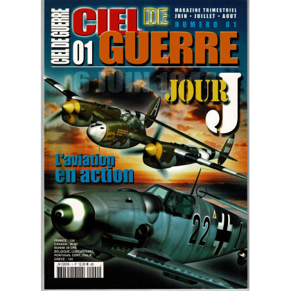 Ciel de Guerre N° 1 (Magazine d'aviation militaire Seconde Guerre Mondiale) 001