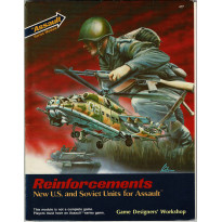 Reinforcements - New US and Soviet Units (wargame Assault Series Module de GDW en VO)