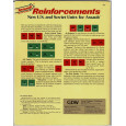 Reinforcements - New US and Soviet Units (wargame Assault Series Module de GDW en VO) 001